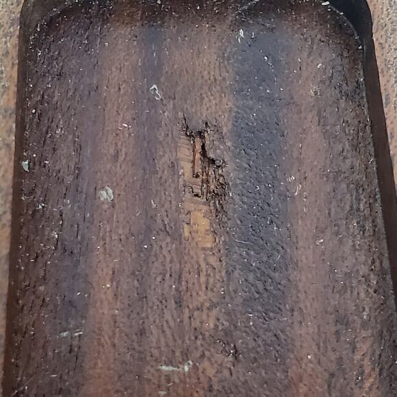 Miniature Travel Miniature Chess Set By Metro Mfg Co Wood Pegboard Vtg - Picture 7 of 9